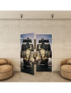 Ganzglastür - Fotoprint Model 140 für ein modernes Zuhause