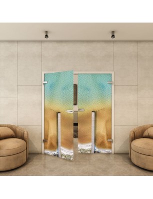 Ganzglastür - Fotoprint Model 144 für ein modernes Zuhause