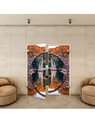 Ganzglastür - Fotoprint Model 159 für ein modernes Zuhause