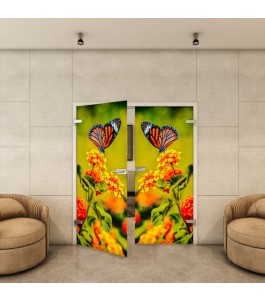 Ganzglastür - Fotoprint Model 167 für ein modernes Zuhause