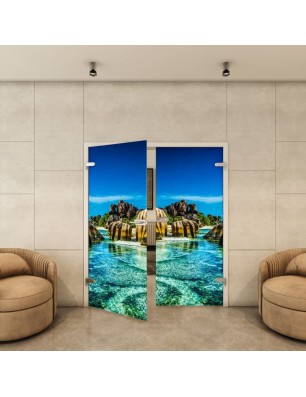 Ganzglastür - Fotoprint Model 168 für ein modernes Zuhause