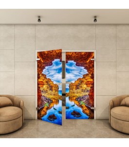 Ganzglastür - Fotoprint Model 172 für ein modernes Zuhause