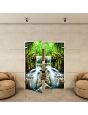 Ganzglastür - Fotoprint Model 173 für ein modernes Zuhause