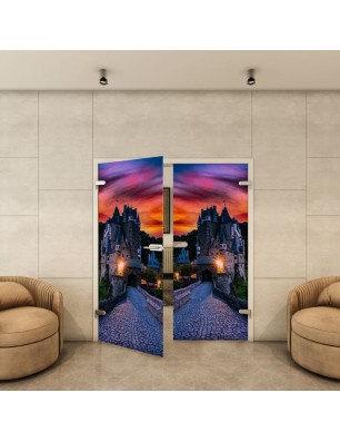 Ganzglastür - Fotoprint Model 174 für ein modernes Zuhause