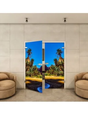 Ganzglastür - Fotoprint Model 189 für ein modernes Zuhause