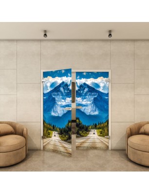 Ganzglastür - Fotoprint Model 193 für ein modernes Zuhause
