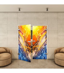 Ganzglastür - Fotoprint Model 217 für ein modernes Zuhause