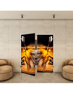 Ganzglastür - Fotoprint Model 218 für ein modernes Zuhause