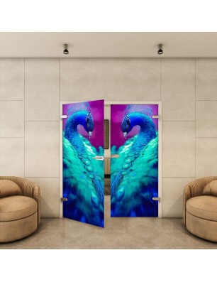 Ganzglastür - Fotoprint Model 229 für ein modernes Zuhause