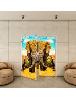 Ganzglastür - Fotoprint Model 233 für ein modernes Zuhause