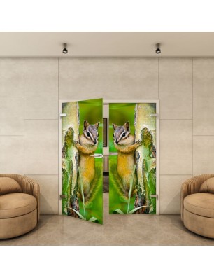 Ganzglastür - Fotoprint Model 240 für ein modernes Zuhause