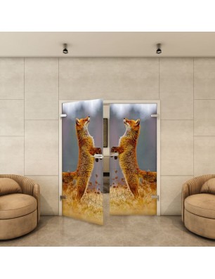 Ganzglastür - Fotoprint Model 245 für ein modernes Zuhause