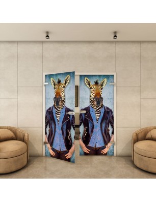 Ganzglastür - Fotoprint Model 249 für ein modernes Zuhause