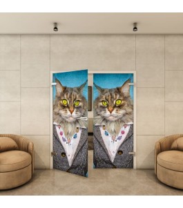 Ganzglastür - Fotoprint Model 252 für ein modernes Zuhause