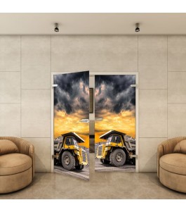 Ganzglastür - Fotoprint Model 260 für ein modernes Zuhause