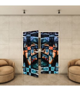 Ganzglastür - Fotoprint Model 269 für ein modernes Zuhause