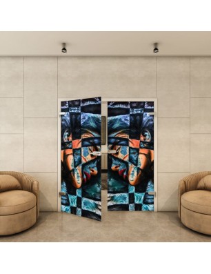 Ganzglastür - Fotoprint Model 269 für ein modernes Zuhause