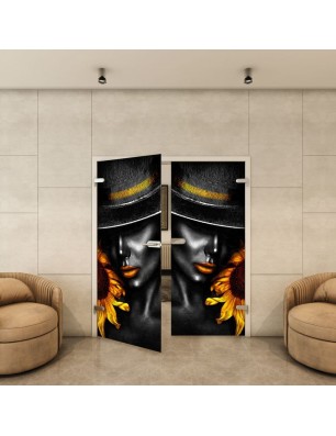 Ganzglastür - Fotoprint Model 270 für ein modernes Zuhause