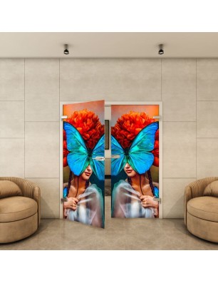 Ganzglastür - Fotoprint Model 272 für ein modernes Zuhause