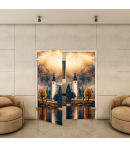 Ganzglastür - Fotoprint Model 278 für ein modernes Zuhause