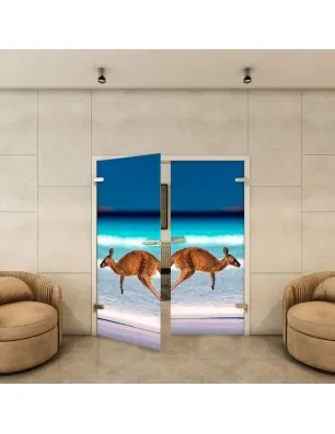 Ganzglastür - Fotoprint Model 291 für ein modernes Zuhause