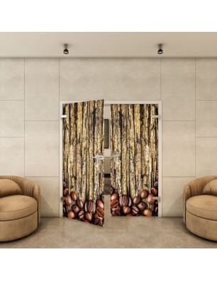Ganzglastür - Fotoprint Model 312 für ein modernes Zuhause