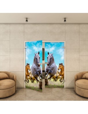 Ganzglastür - Fotoprint Model 315 für ein modernes Zuhause