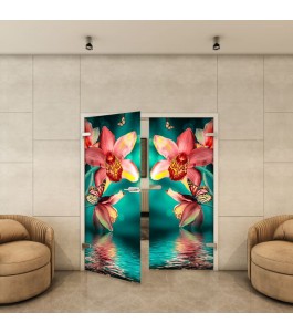 Ganzglastür - Fotoprint Model 317 für ein modernes Zuhause