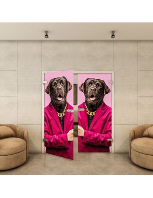Ganzglastür - Fotoprint Model 336 für ein modernes Zuhause