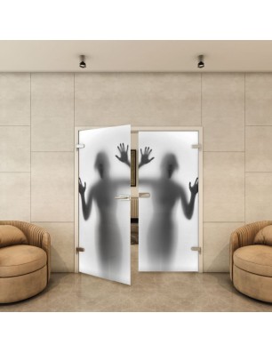 Ganzglastür - Fotoprint Model 355 für ein modernes Zuhause