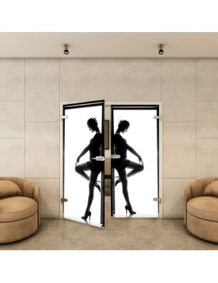 Ganzglastür - Fotoprint Model 359 für ein modernes Zuhause