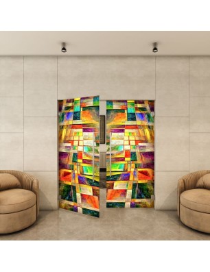 Pendeltür - Fotoprint Model 11 für ein modernes Zuhause