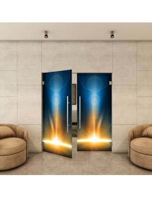 Pendeltür - Fotoprint Model 28 für ein modernes Zuhause