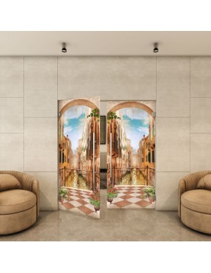 Pendeltür - Fotoprint Model 43 für ein modernes Zuhause