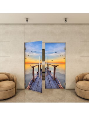 Pendeltür - Fotoprint Model 44 für ein modernes Zuhause