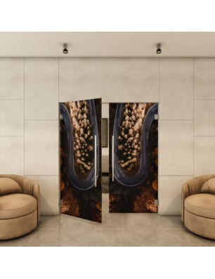 Pendeltür - Fotoprint Model 61 für ein modernes Zuhause