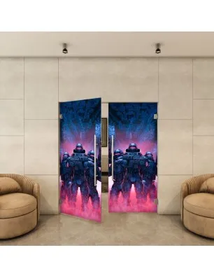 Pendeltür - Fotoprint Model 89 für ein modernes Zuhause