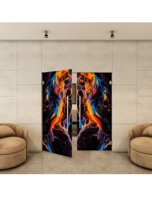 Pendeltür - Fotoprint Model 98 für ein modernes Zuhause