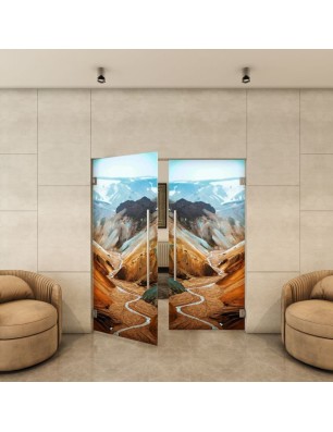 Pendeltür - Fotoprint Model 122 für ein modernes Zuhause
