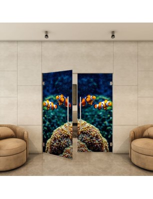 Pendeltür - Fotoprint Model 123 für ein modernes Zuhause
