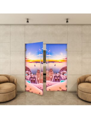 Pendeltür - Fotoprint Model 125 für ein modernes Zuhause