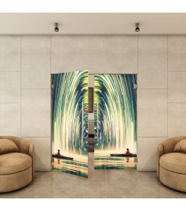Pendeltür - Fotoprint Model 130 für ein modernes Zuhause