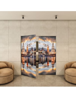 Pendeltür - Fotoprint Model 203 für ein modernes Zuhause