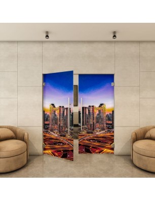 Pendeltür - Fotoprint Model 207 für ein modernes Zuhause