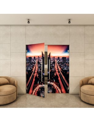 Pendeltür - Fotoprint Model 210 für ein modernes Zuhause