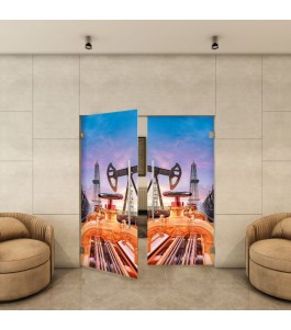 Pendeltür - Fotoprint Model 219 für ein modernes Zuhause