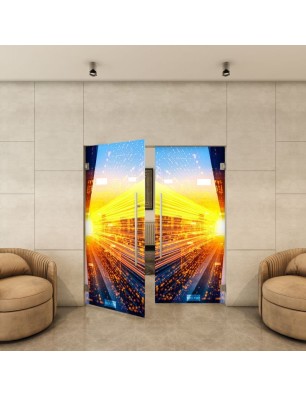 Pendeltür - Fotoprint Model 220 für ein modernes Zuhause