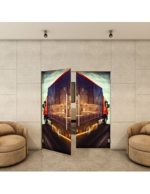 Pendeltür - Fotoprint Model 261 für ein modernes Zuhause