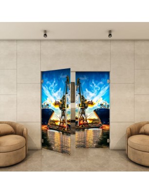Pendeltür - Fotoprint Model 262 für ein modernes Zuhause