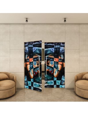 Pendeltür - Fotoprint Model 269 für ein modernes Zuhause